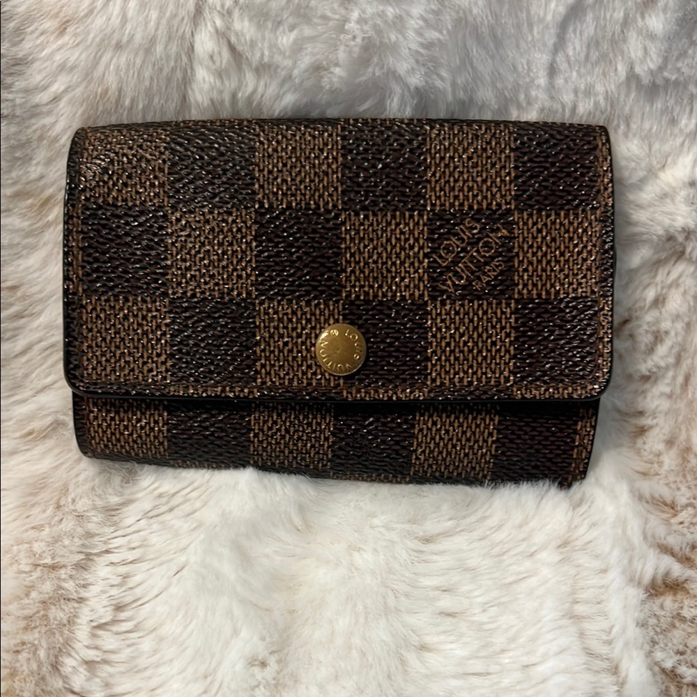 Louis Vuitton Brown Damier Eb Key Cles